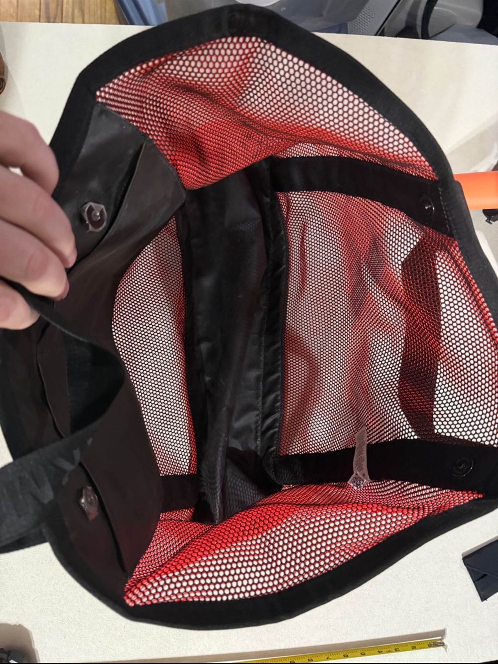 Under Armour Pink Mesh Tote with Black Accents - Picture 4 of 6